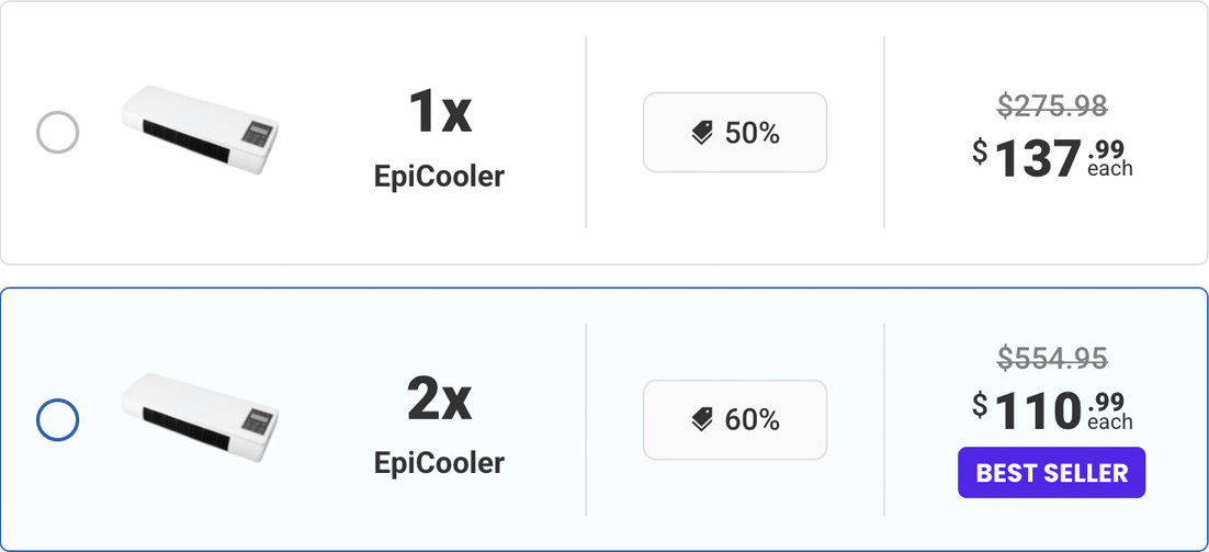 EpiCooler packages