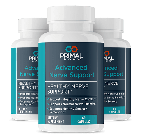 Primal Labs Advanced Nerve Support 3 Bottles