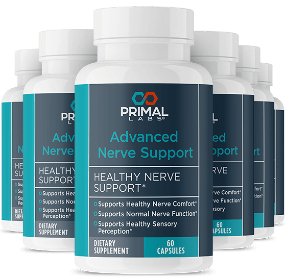 Primal Labs Advanced Nerve Support 6 Bottles